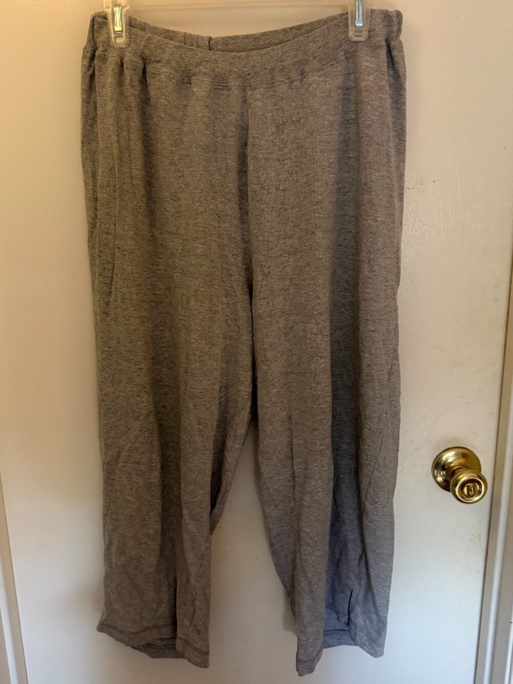Just My Size Heather Gray Sweatpants W 16